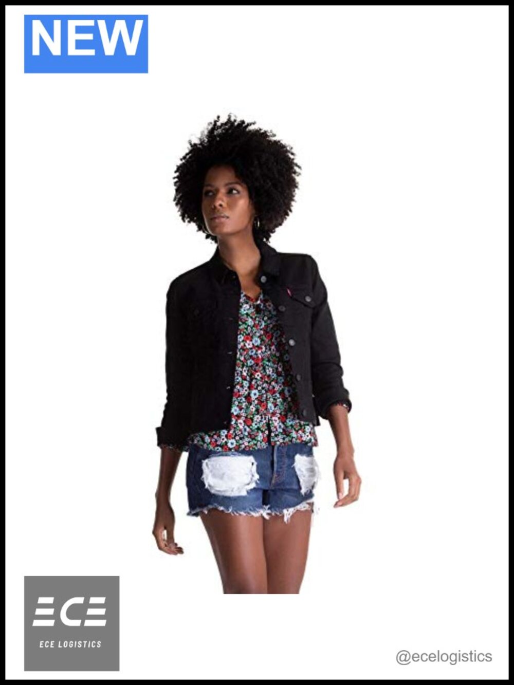Levi's Original Trucker Denim Jacket Non-Stretch Straight Fit Womens